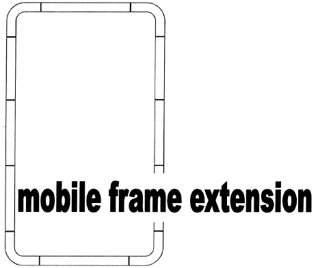 Logo wpisu Ramka rozszerzeń urządzeń mobilnych, Mobile Frame Extension®  Patent   PL430642